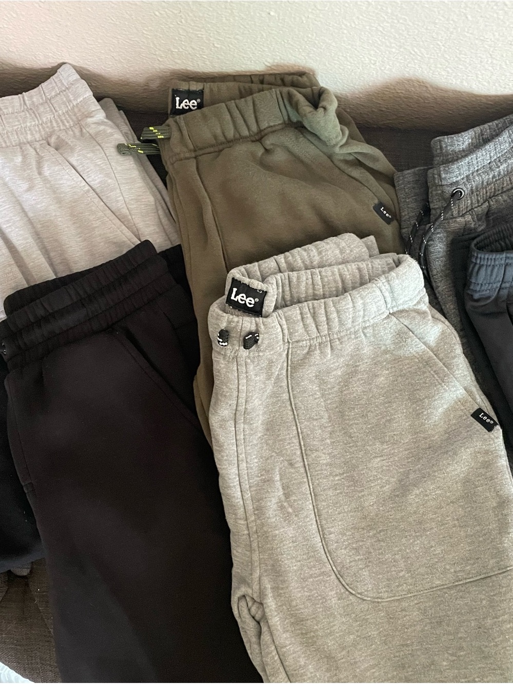 Lot of kids XL and  L joggers